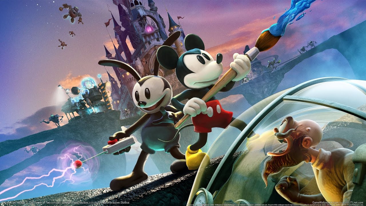 Disney Epic Mickey 2 The Power Of Two Gameplay(PC) - YouTube