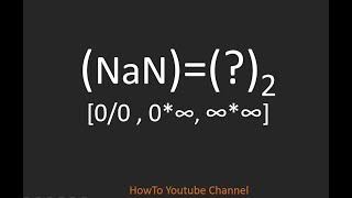 What is NaN in Computing | What is binary notation of Nan