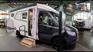 Hymer ML-T 570 MLT Xperience ML T RV Camper Van Camping car MB Sprinter walkaround + interior V2221