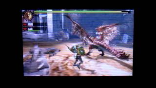 【MH4】　カオス実況　桜火竜　リオレイア亜種　編