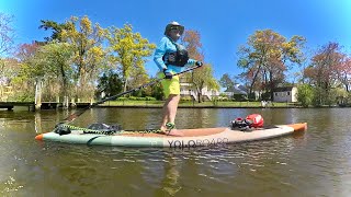 Paddling Connetquot River w Long Island Kayak and Sup. 5/7/23