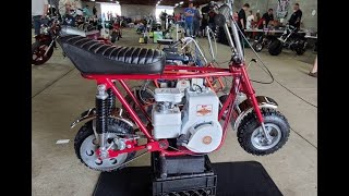 Short clip mini bike swap meet.  Please Subscribe Dan \u0026 Sarah.