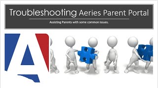 Troubleshooting Aeries Parent Portal