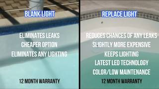 Repairing the leak in, or around, your pool light by GREEN TURTLE FIBERGLASS