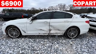 I MAY HAVE FOUND MY NEW COPART REBUILD A 2018 BMW 530E FOR $6900 BUT IT'S A HYBRID *TAKE THE GAMBLE?