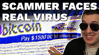 When Scammers Face REAL Computer Viruses