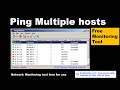 Ping Info View v3.15 - Ping monitor utility | Network Monitoring Tool | Totally free for use