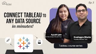 How to Connect to Multiple Data Sources in Tableau: Beginner's Guide (Ep 3)