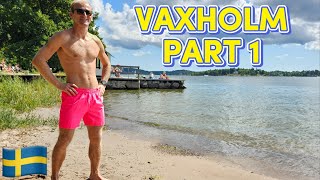 Exploring BEACHES in VAXHOLM * Fredriksstrandsbadet #090