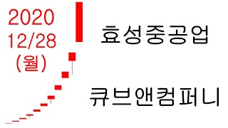 20201228 - 효성중공업, 큐브앤컴퍼니