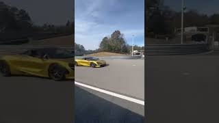 Rare Aztec Gold Colored Mclaren 720s On The Track!