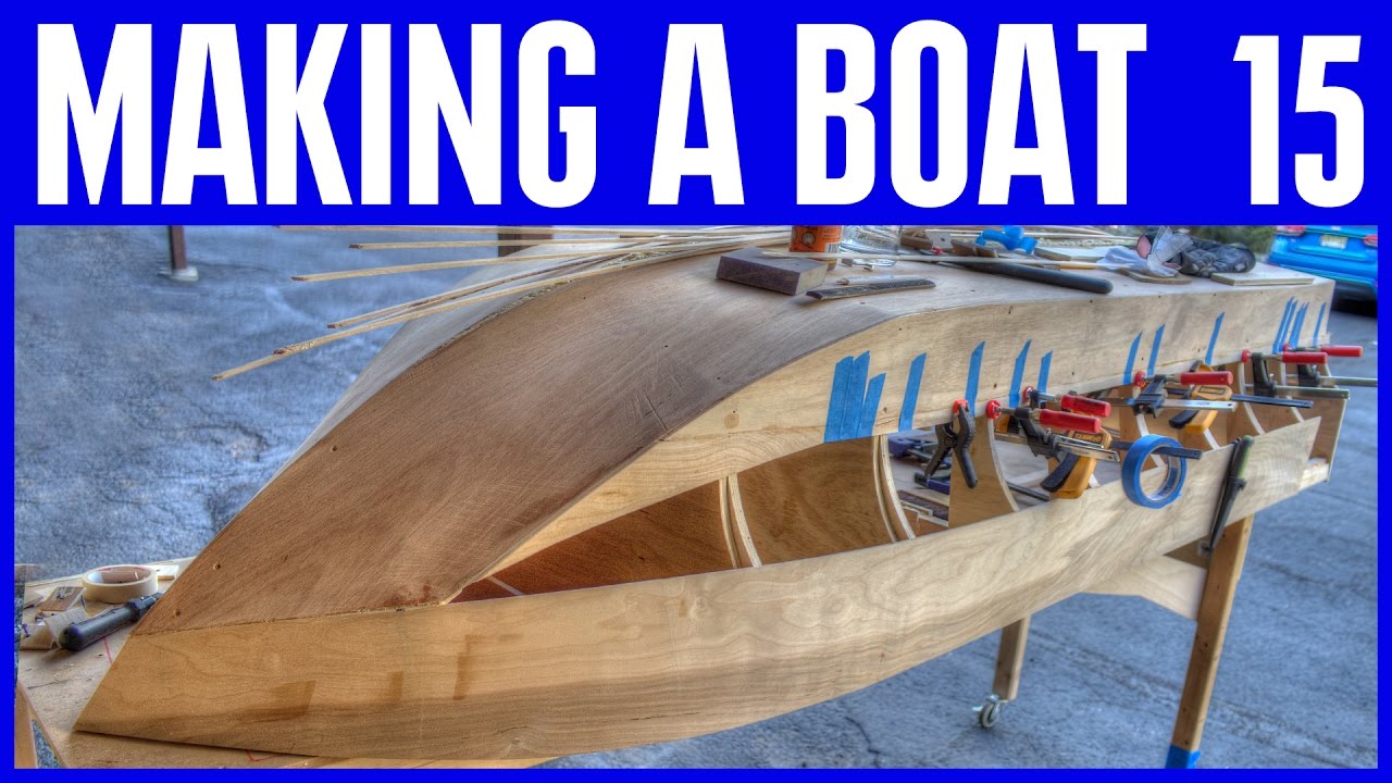 How To Build A Wooden Boat #15 Plywood Hull - Hull Form... | Doovi