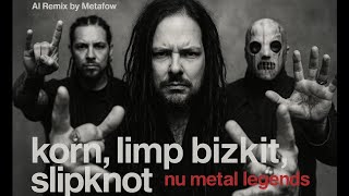 Nu Metal Legends Vol. 3 – Korn, Slipknot, Limp Bizkit Inspired (2000s Hardcore Rock AI Remix)