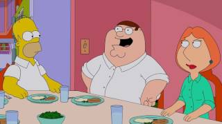 Family Guy - Dinner with the Simpsons