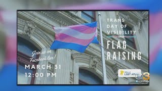 Trans Pride Flag Raised At Philadelphia City Hall On International Trans Day Of Visibility