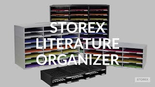 Storex Literature Organizers