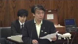 【農林水産委員会】（2011年8月4日）山田俊男の質問