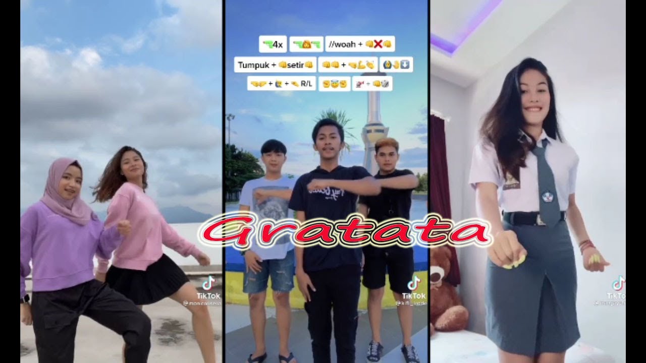 Tiktok Dance Lagu Fyp Gratata Youtube