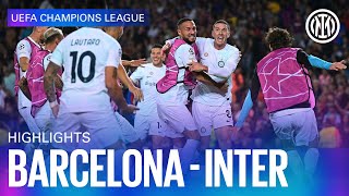 BARCELONA 3-3 INTER | HIGHLIGHTS | UEFA CHAMPIONS LEAGUE 22/23 ⚽⚫🔵🇬🇧