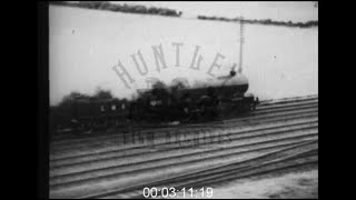 L.M.S. Railway Trip on Royal Scot from Euston to Glasgow, 1930s - Film 1034028