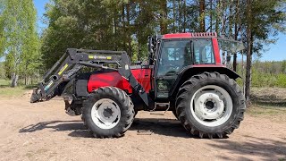 Köp Traktor Valmet 8150 med lastare på Klaravik