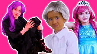 PRINCESS DANCE COMPETITION PRANKS 💃 Zuzaa's Got Talent! - Princesses In Real Life | Kiddyzuzaa