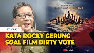 Rocky Gerung Komentari Soal Film Dokumenter Dirty Vote