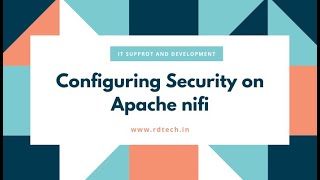 Apache nifi Security(SSL Authentication)