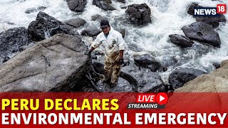 LIVE: Peru Declares Environmental Emergency After Petro Peru Oil Spill In Pacific Ocean | N18G