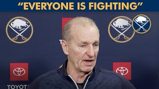 Sabres Head Coach Ralph Krueger On \