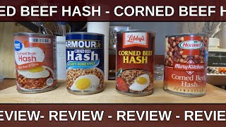 Corned Beef Hash Review | Great Value vs Armour vs Libby's vs Hormel Corned beef Hash