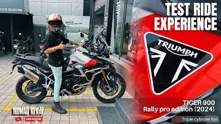 Triumph Tiger 900 Rally Pro Test Ride | 2024 model