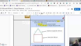 VEXcode VR (Part 1) - Day #5 and #6 Instructional Video