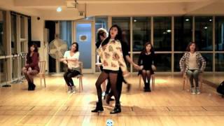 Nine Muses 'Gun' mirrored Dance Practice