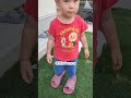 ママのスリッパだけど…大丈夫？ｗｗｗ～2歳児～【親バカ日記ほのぼの】 shorts お遊び 成長記録 子育て 癒し かわいい たのしい いたずら お庭 びっくり パパ