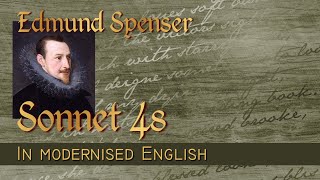 Poetry: Edmund Spenser Amoretti Sonnet 48 - Modernised English with Notes