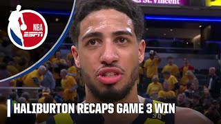 Tyrese Haliburton breaks down winning play: I told everybody to give me the ball | NBA on ESPN
