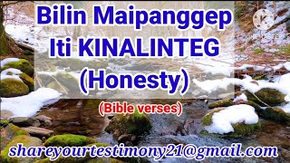 Ania Ti Kuna Iti Biblia Maipanggep iti Kinalinteg (Ilocano Audio Bible Verses)