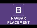 Bootstrap 4 Tutorial 38 - Navbar Placement