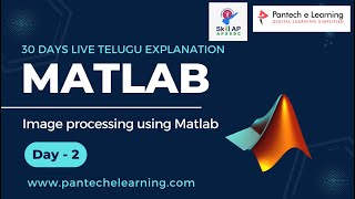 day2|image processing using matlab | Pantech e learning