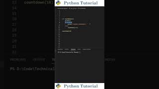 Recursive Functions In Python | Python Tutorial