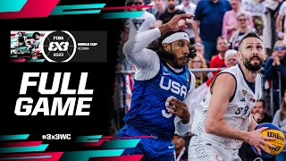 Serbia 🇷🇸 vs USA 🇺🇸 | Men Final | Full Game | FIBA 3x3 World Cup 2023 | 3x3 Basketball