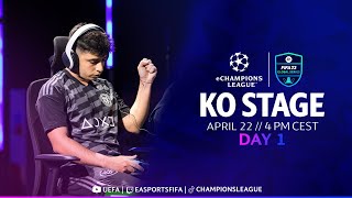 eChampions League 2023 | Knockout Stage Day 1!