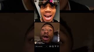 Giannis on Instagram live after his first ring!🏆