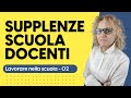 Supplenze scuola docenti