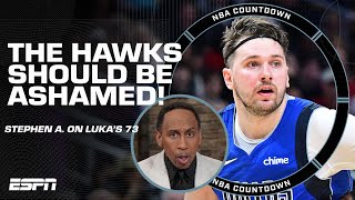 DISGRACEFUL – Stephen A. sounds off on Hawks’ defense vs. Luka Doncic | NBA Countdown