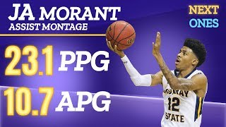 Ja Morant Murray State National Player of the Week Assist Montage | Next Ones |