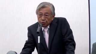 因島高校同窓会2014　新会長挨拶