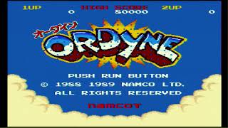 PC-ENGINE NAMCO ORDYNE  PCエンジン ナムコ オーダイン　ビデオゲーム ミュージック 波形メモリ音源 BGM