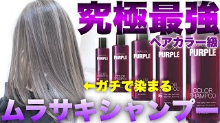 【最強紫シャンプー】髪の黄ばみ撲滅！ヘアカラーしてる人は全員使え！【シルバー/アッシュ】